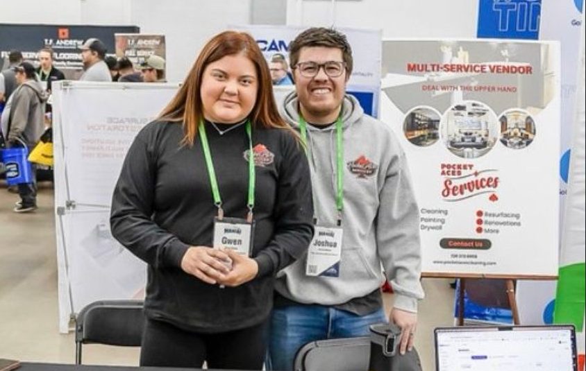Gwen and Joshua Abalos, founders of Pocket Aces